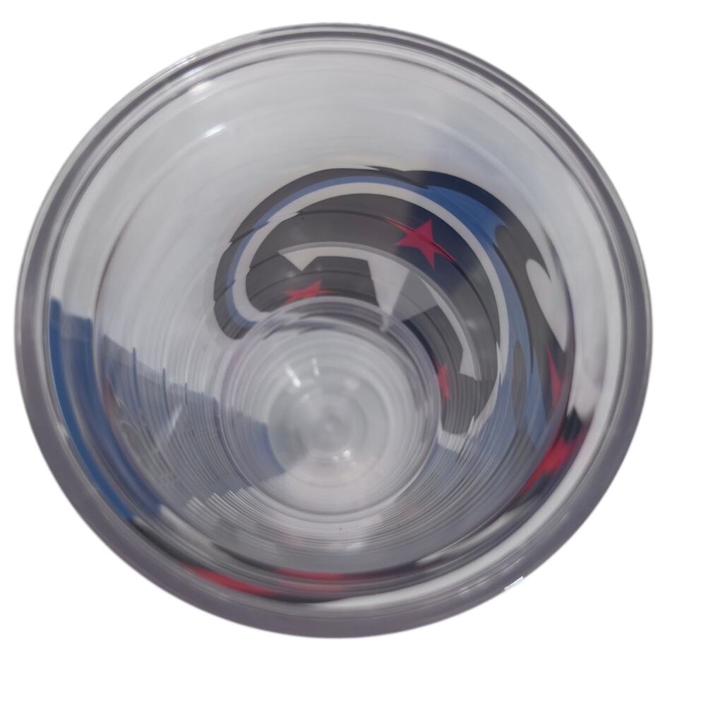TERVIS NFL Tennessee Titans 24oz Insulated Tumbler Travel Cup Clear Blue W/ Lid - Picture 8 of 8